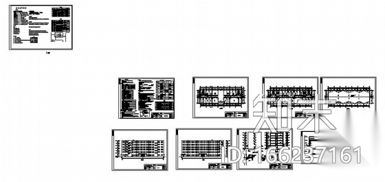 [毕业设计]江苏某六层综合楼建筑结构施工图（带计算书）cad施工图下载【ID:166237161】