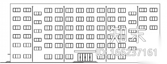 [毕业设计]江苏某六层综合楼建筑结构施工图（带计算书）cad施工图下载【ID:166237161】