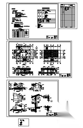 某单层平房建筑施工图cad施工图下载【ID:165152172】