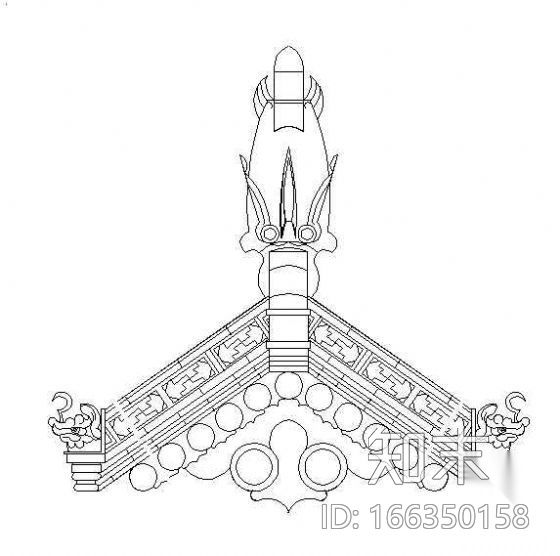 徽派建筑马头墙节点详图施工图下载【ID:166350158】