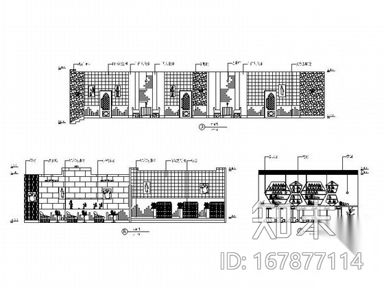 [学生作品]足球主题餐饮空间装修图cad施工图下载【ID:167877114】