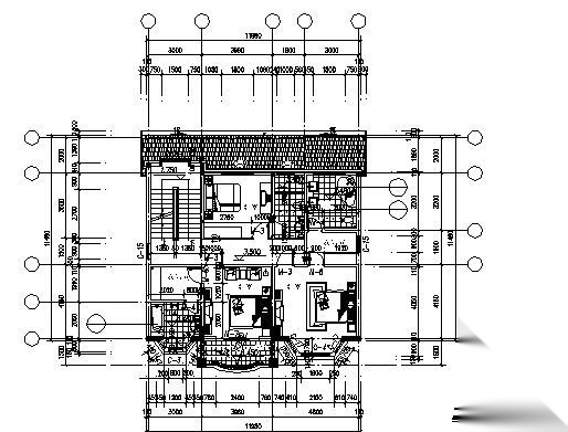 某三层欧式别墅建筑施工图施工图下载【ID:149918174】