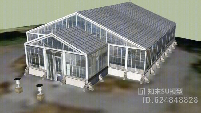睡莲屋SU模型下载【ID:624848828】