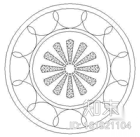 铺地花纹图块29cad施工图下载【ID:161921104】