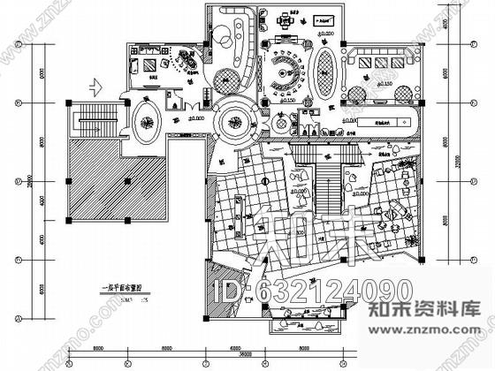 施工图武汉商业中心区四星级商务酒店国际俱乐部装修施工图含效果及概念图cad施工图下载【ID:632124090】
