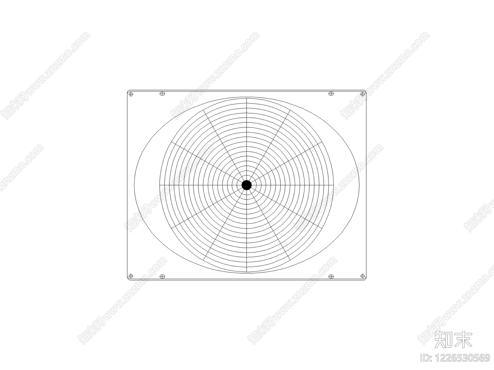 现代填充图案CAD图纸
