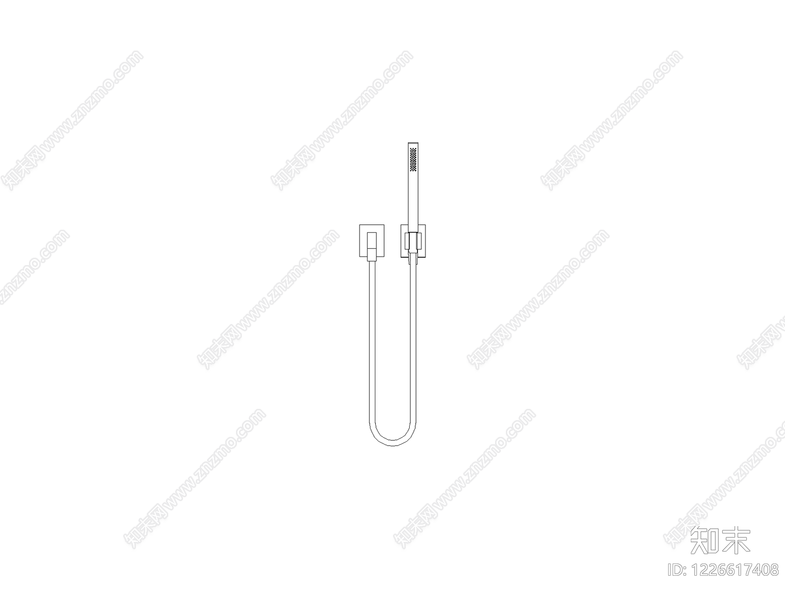 卫浴设施cad施工图下载【ID:1226617408】