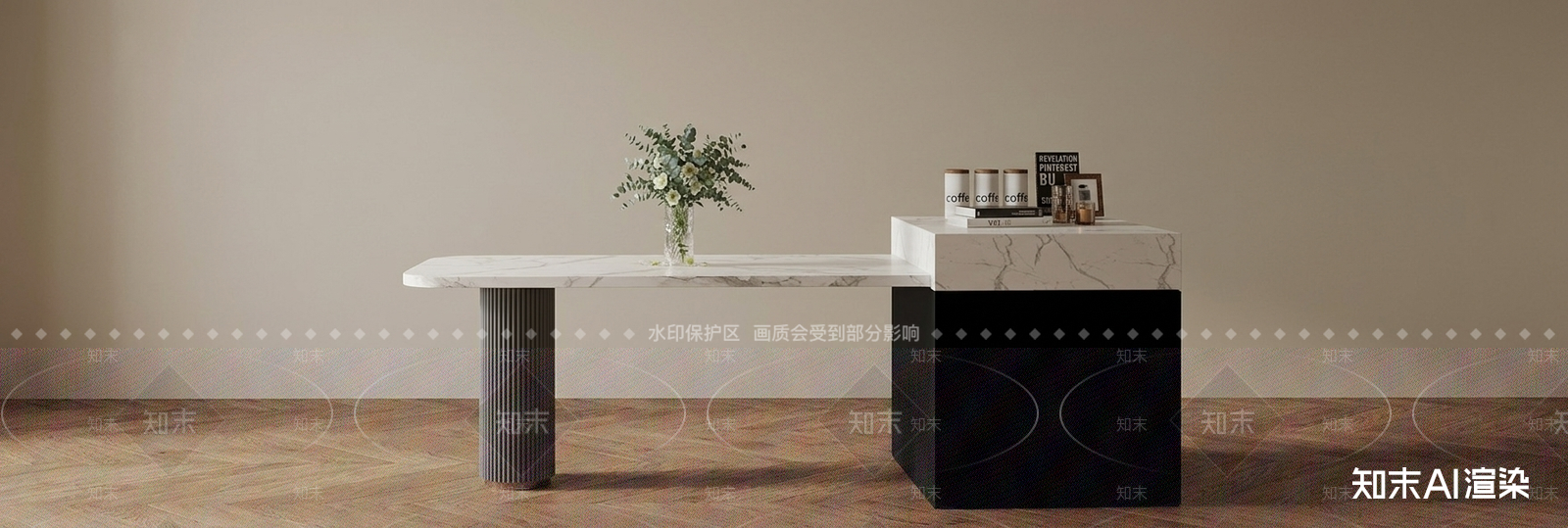 厨房岛台餐桌3D模型下载【ID:1227401579】