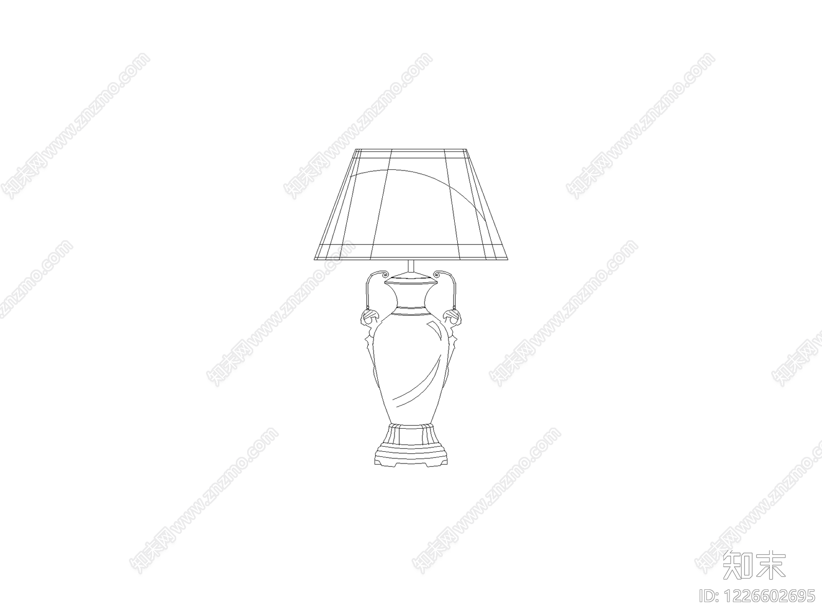中式,现代灯具图库CAD图纸