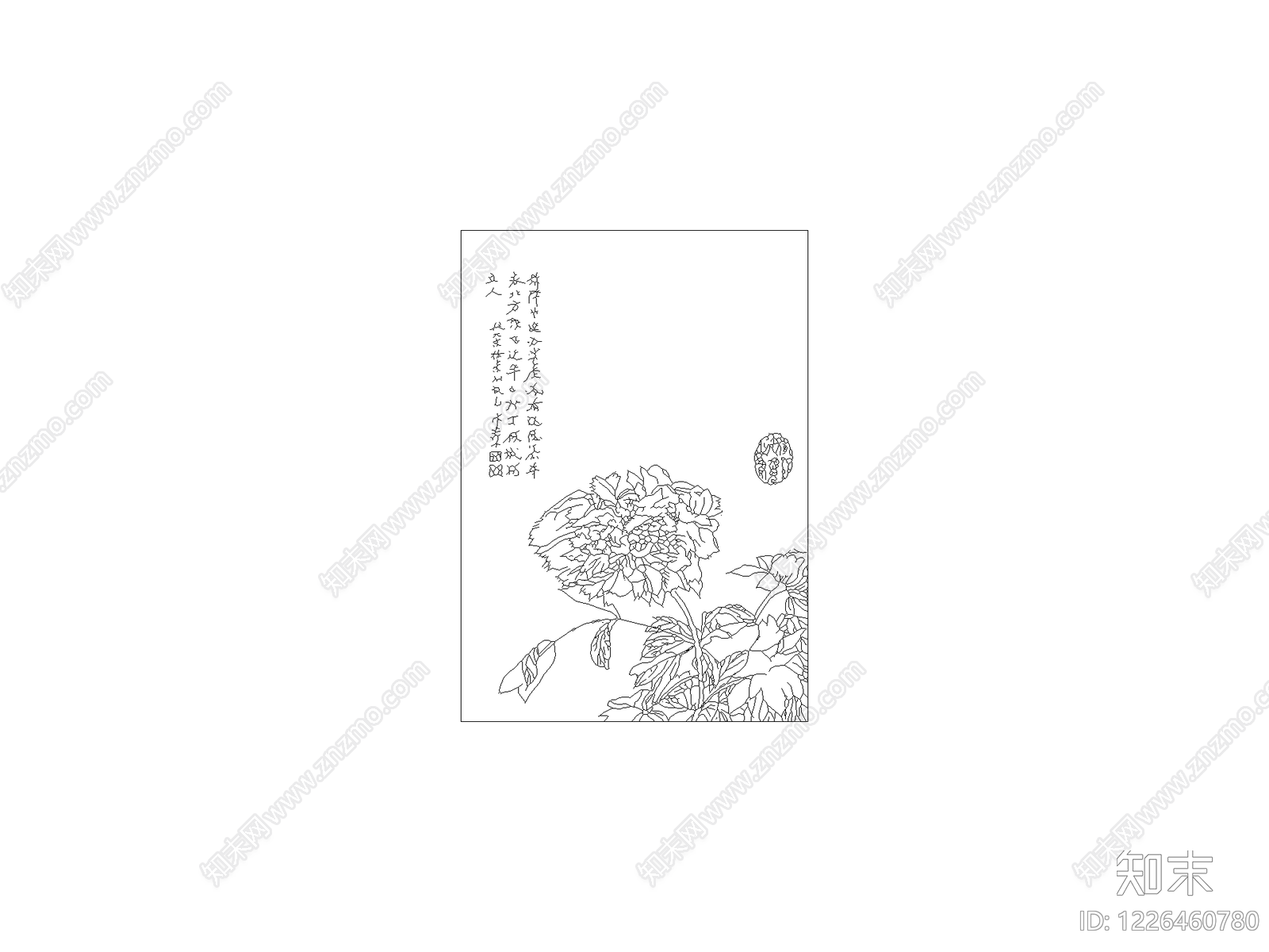 花cad施工图下载【ID:1226460780】