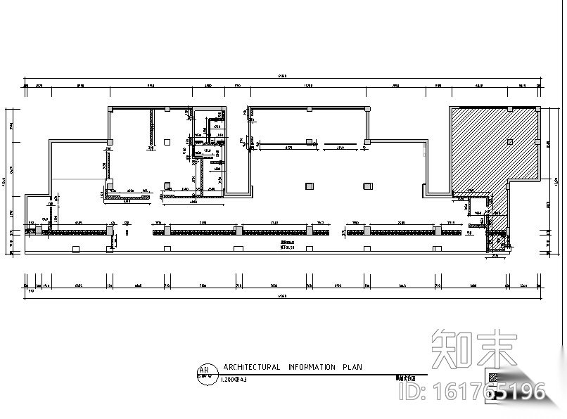 [新疆]青花瓷主题火锅店设计施工图（附效果图）cad施工图下载【ID:161765196】