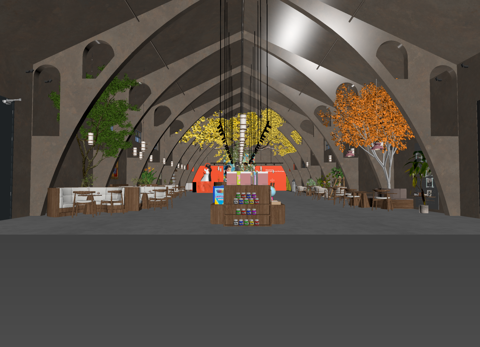 侘寂咖啡厅3D模型下载【ID:1214712215】