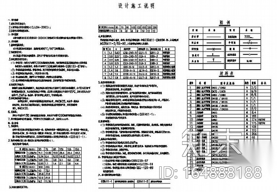 换热站至小区室外管网设计图cad施工图下载【ID:164888188】