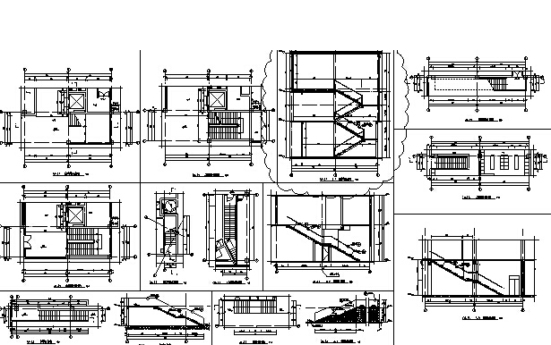 [广州]高层剪力墙结构科技创意楼建筑施工图（全专业审...cad施工图下载【ID:149952132】