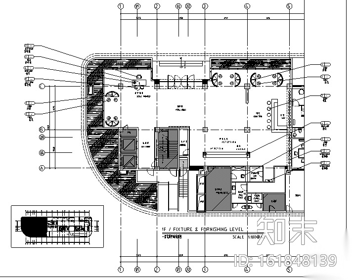 [福建]西方财富酒店设计施工图（附效果图）cad施工图下载【ID:161848139】