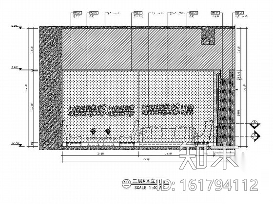 [上海]新中式混搭风红酒会所室内施工图（含效果图）施工图下载【ID:161794112】