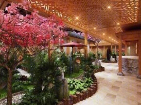 日式会所洗浴中心汗蒸区3D模型下载【ID:920324592】