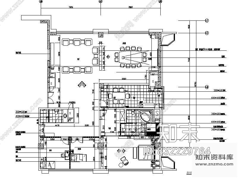 医院VIP套房详图cad施工图下载【ID:832229764】