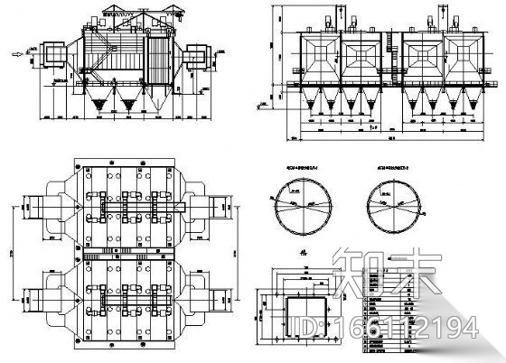 各种电除尘器大样图汇总施工图下载【ID:166112194】