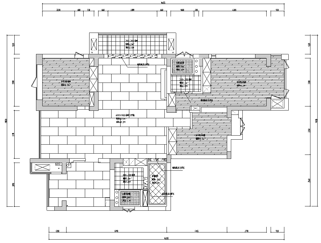 [浙江]245㎡杭州现代简约住宅施工图_效果图施工图下载【ID:168050151】