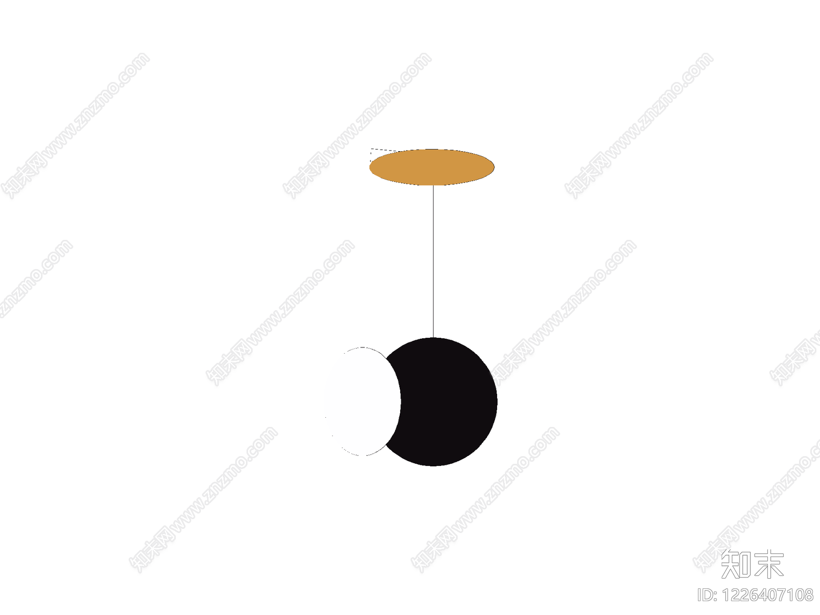 灯具图块cad施工图下载【ID:1226407108】