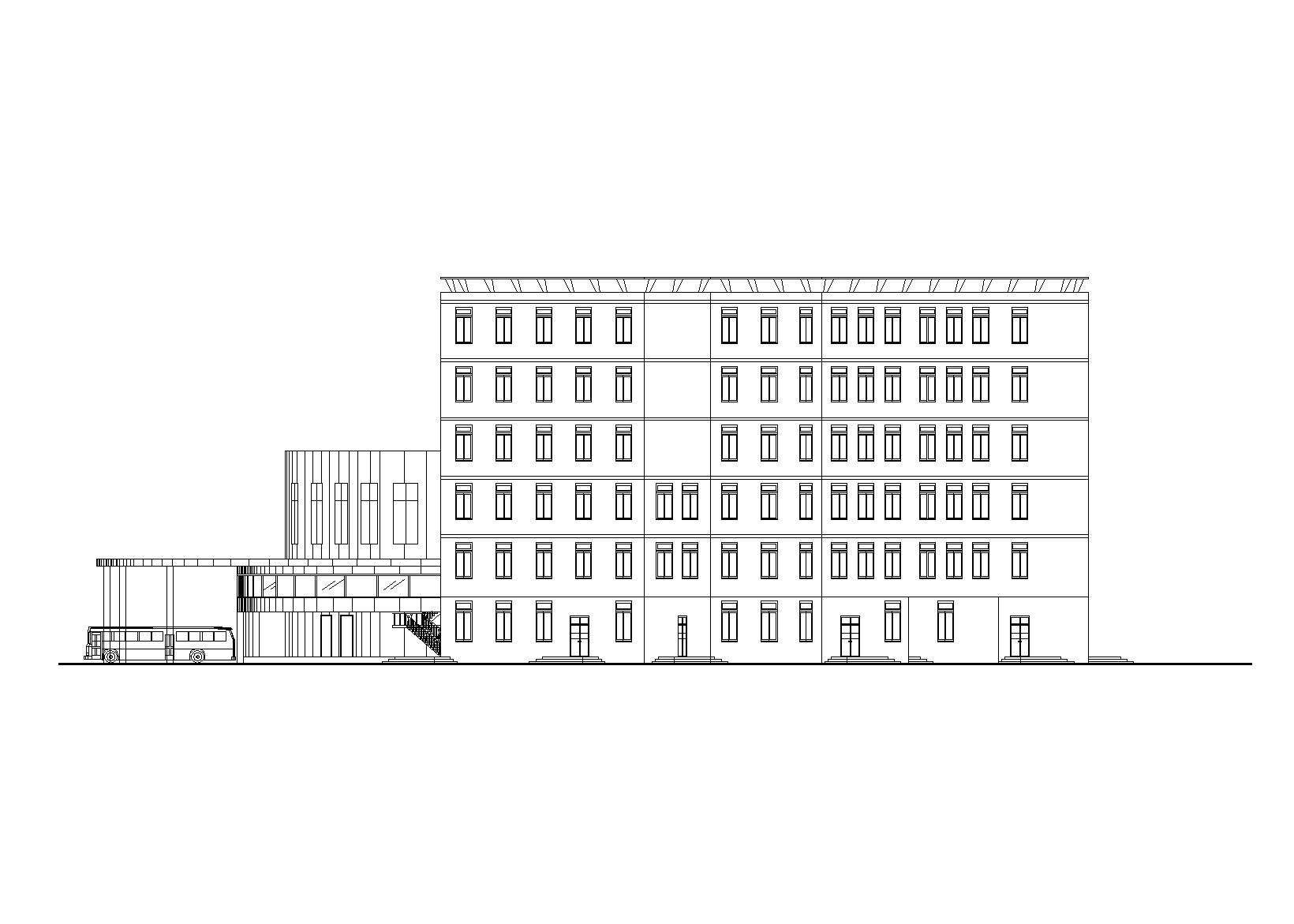 长途客运站建筑设计施工图_CADcad施工图下载【ID:164875186】