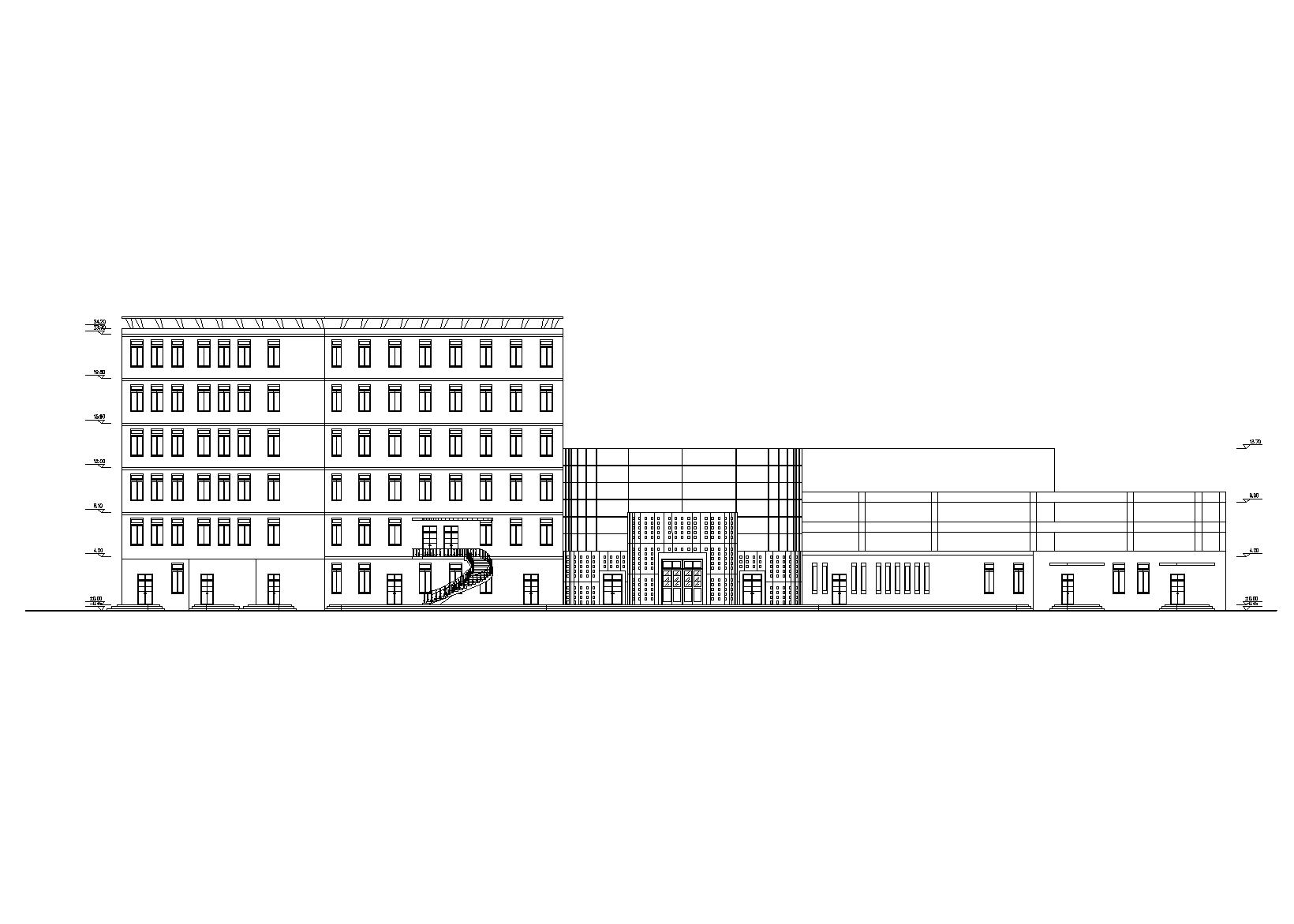 长途客运站建筑设计施工图_CADcad施工图下载【ID:164875186】