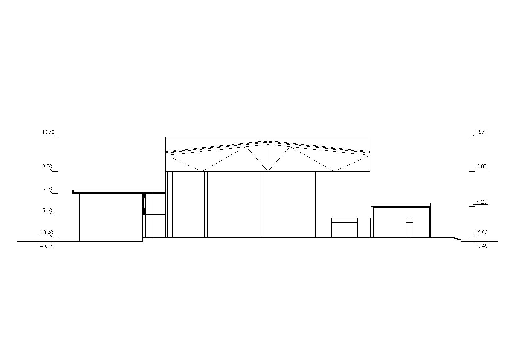 长途客运站建筑设计施工图_CADcad施工图下载【ID:164875186】