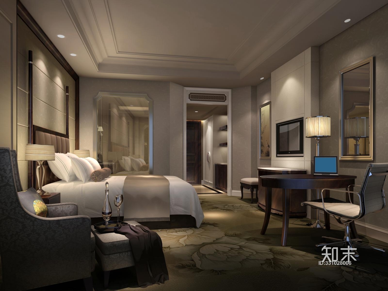 [酒店空间]--山西晋城晋邦大酒店施工图下载【ID:331028006】