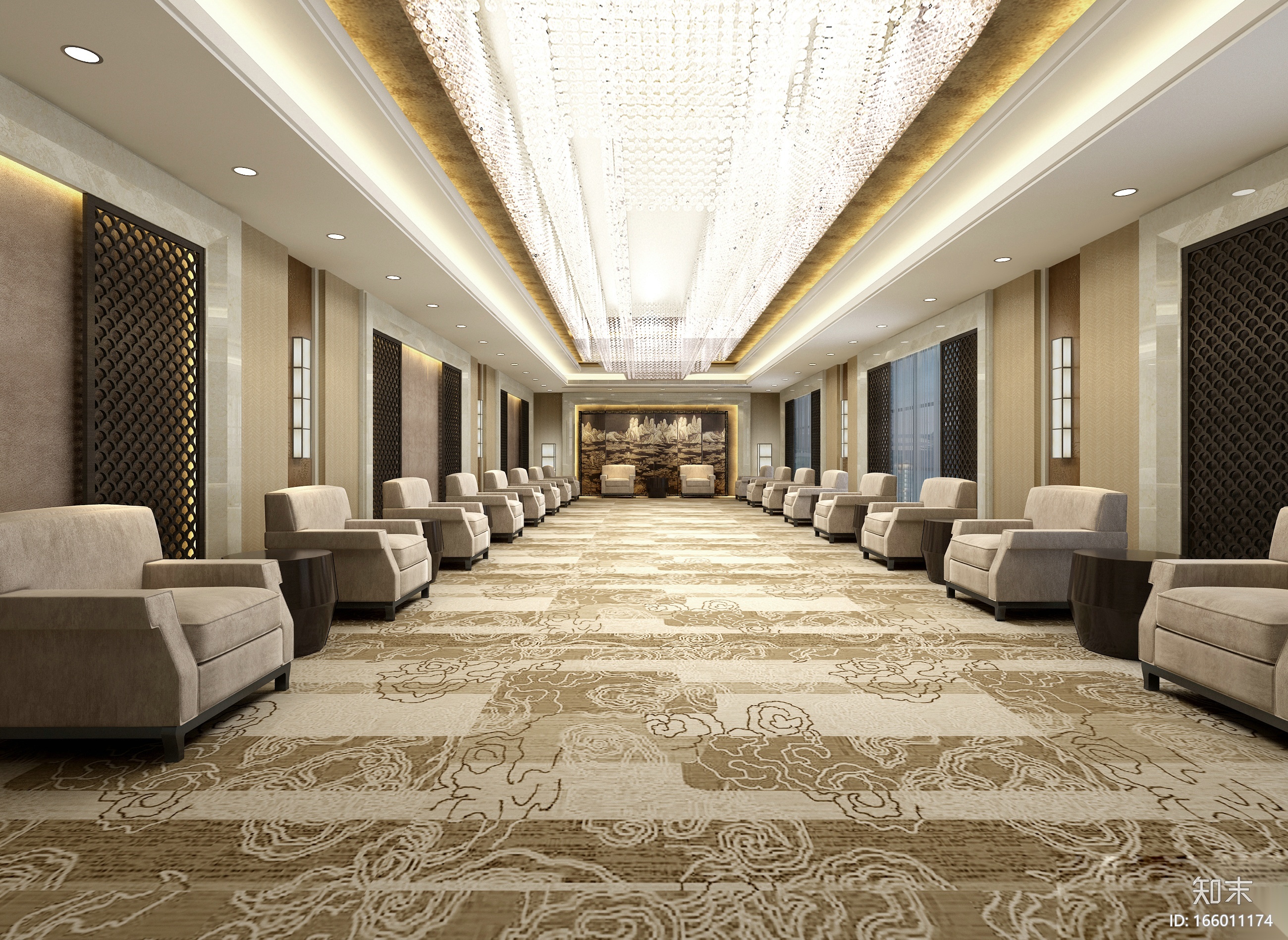 [山东]现代风格-豪德山东写字楼装修设计施工图（附效果...施工图下载【ID:166011174】