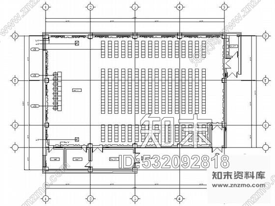 施工图哈尔滨某大学多功能厅室内装修图含效果和实景cad施工图下载【ID:532092818】