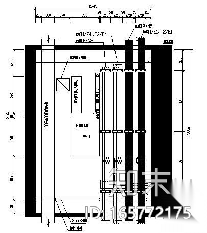 超高层建筑配电房电气施工图纸cad施工图下载【ID:165772175】