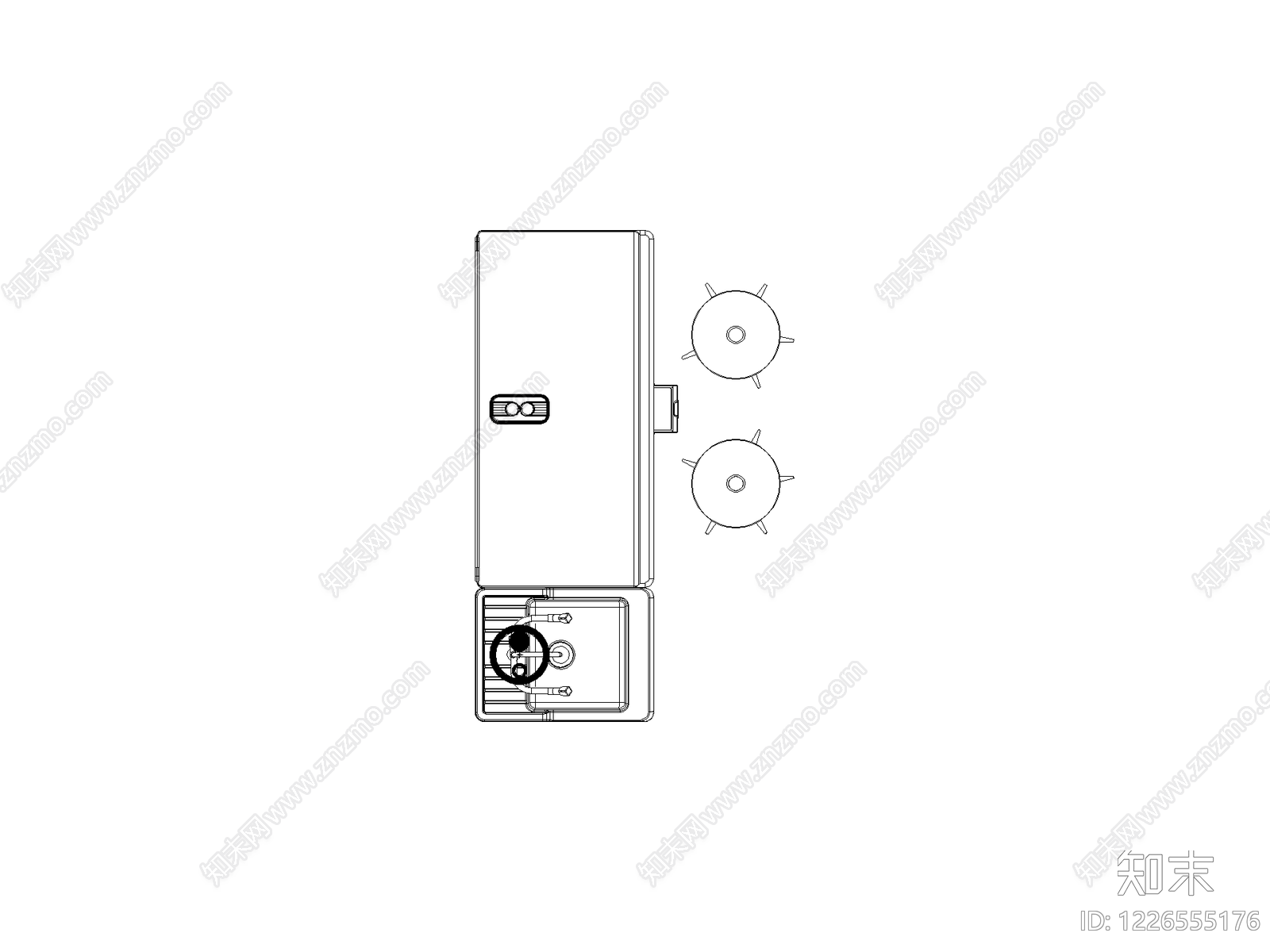 动态块cad施工图下载【ID:1226555176】
