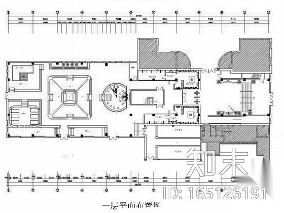 [吉林]某养老度假新城休闲养生馆内装修图施工图下载【ID:165126191】