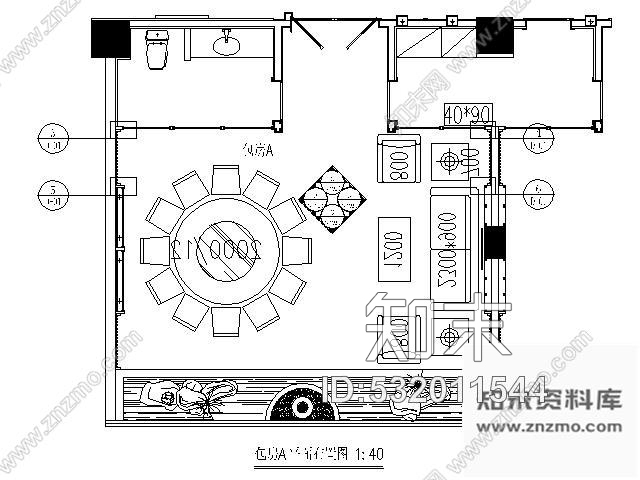 施工图重庆某中餐厅包房施工图Ⅰ施工图下载【ID:532011544】