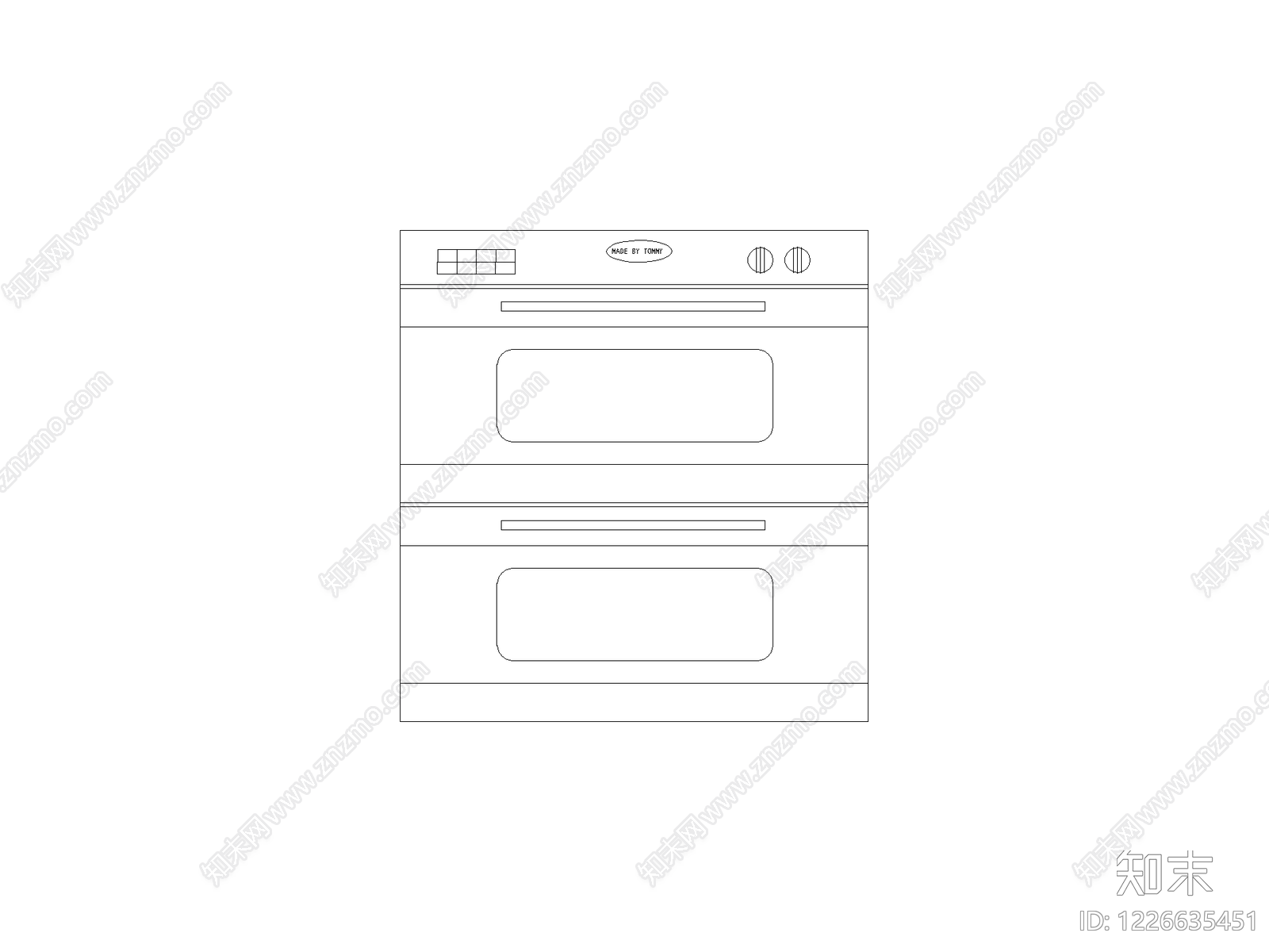 欧式厨房设施CAD图纸