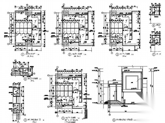 [深圳]十九层现代风格办公楼建筑施工图（经典立面）cad施工图下载【ID:167507101】