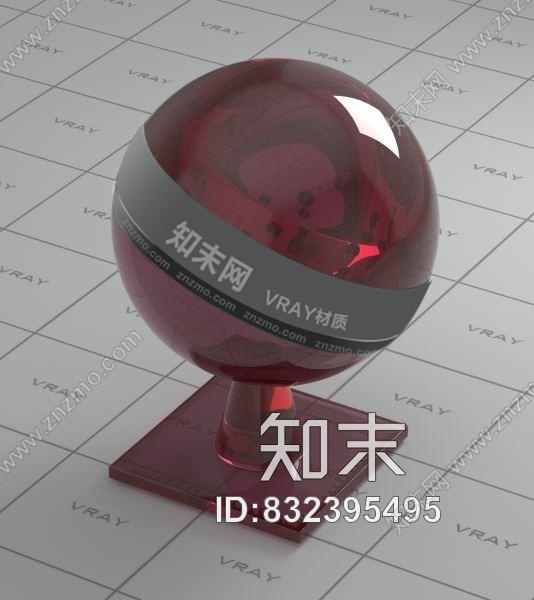 红宝石Vray材质下载贴图下载【ID:832395495】