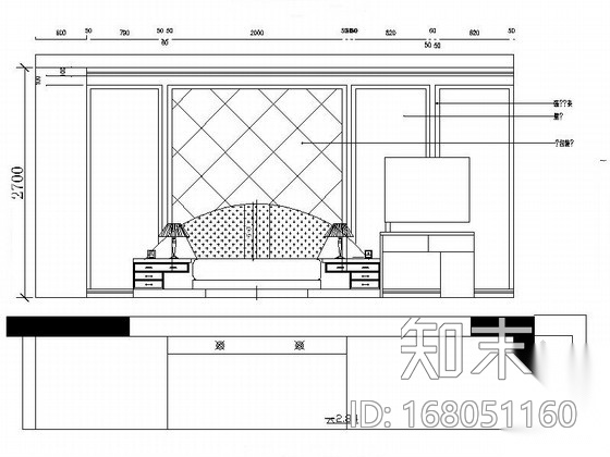 [江西]欧式住宅三居室样板房装修CAD施工图（含效果）施工图下载【ID:168051160】