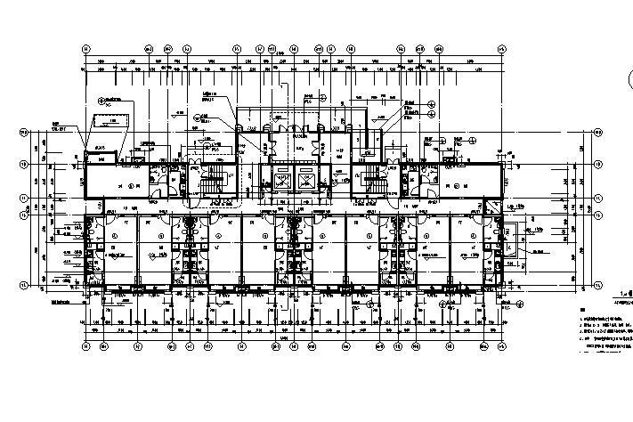 [深圳]高层倾斜地面住宅及配套公建建筑施工图（含多栋及...cad施工图下载【ID:149776176】