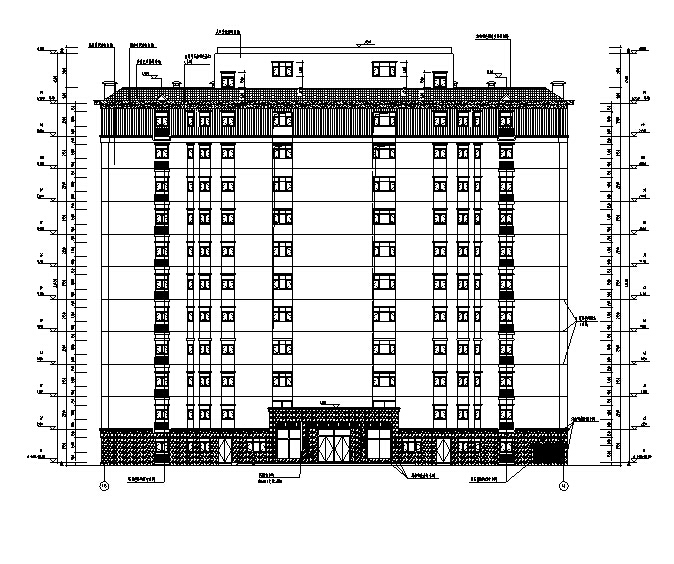 [深圳]高层倾斜地面住宅及配套公建建筑施工图（含多栋及...cad施工图下载【ID:149776176】