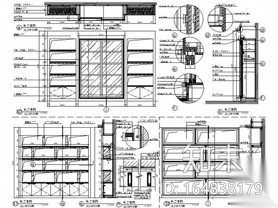 [嘉兴]现代文化剧院室内设计装修图施工图下载【ID:164838179】