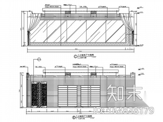 [嘉兴]现代文化剧院室内设计装修图施工图下载【ID:164838179】