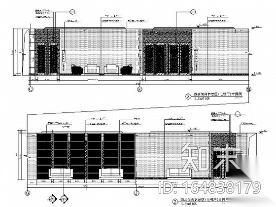 [嘉兴]现代文化剧院室内设计装修图施工图下载【ID:164838179】