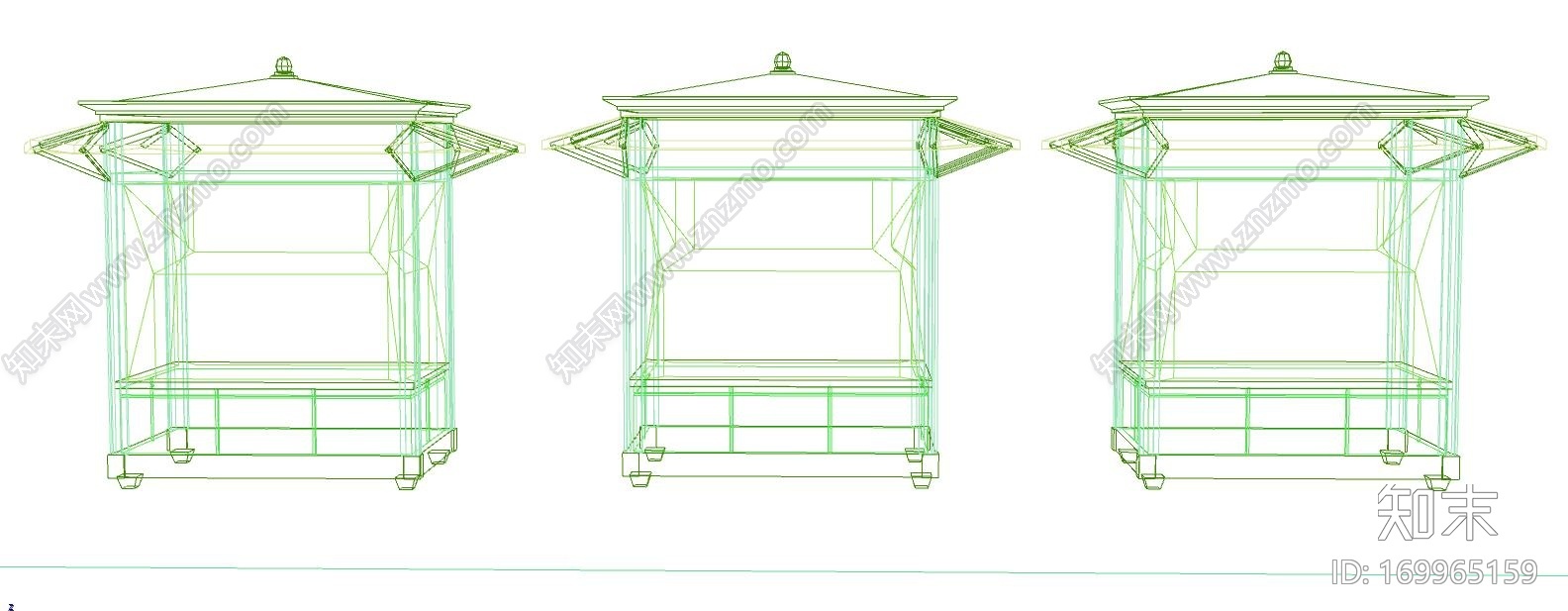 欧式售货亭CG模型下载【ID:169965159】