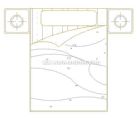 床头柜cad施工图下载【ID:179706131】