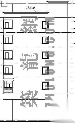 某宿舍楼建筑施工图（A）cad施工图下载【ID:149853149】