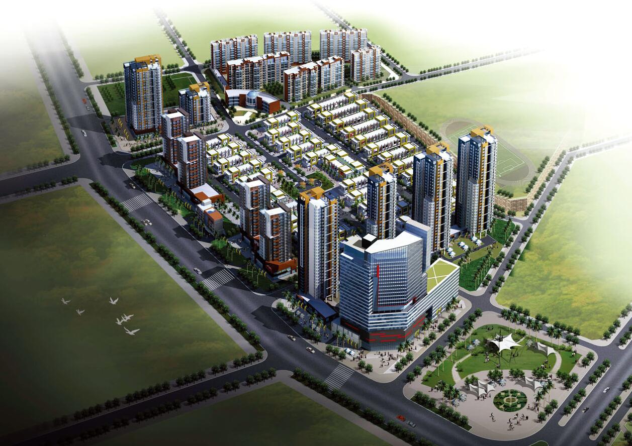 [湖北]汽配城商业办公楼建筑方案文本（JPG+41页）施工图下载【ID:166721190】