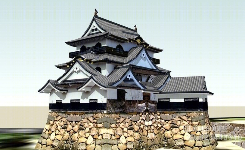 其他古建筑SU模型草图