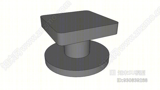 橱柜把手SU模型下载【ID:930839268】
